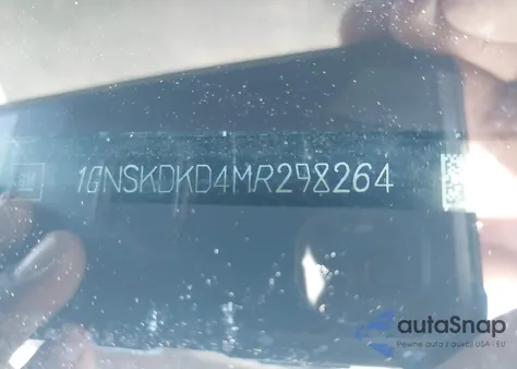 2021 Chevrolet Suburban 4Wd Z71 from USA, damaged, VIN 1GNSKDKD4MR298264